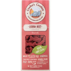 Μπισκότα Σκύλου Cooka's Cookies Lisboa Beet με Παντζάρι 100gr Μπισκότα Σκύλου Cooka's Cookies Lisboa Beet με Παντζάρι 100gr