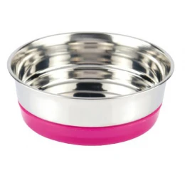 Ανοξείδωτο Μπολ Σκύλου και Γάτας Croci Fluo Φουξ 820ml Ανοξείδωτο Μπολ Σκύλου και Γάτας Croci Fluo Φουξ 820ml