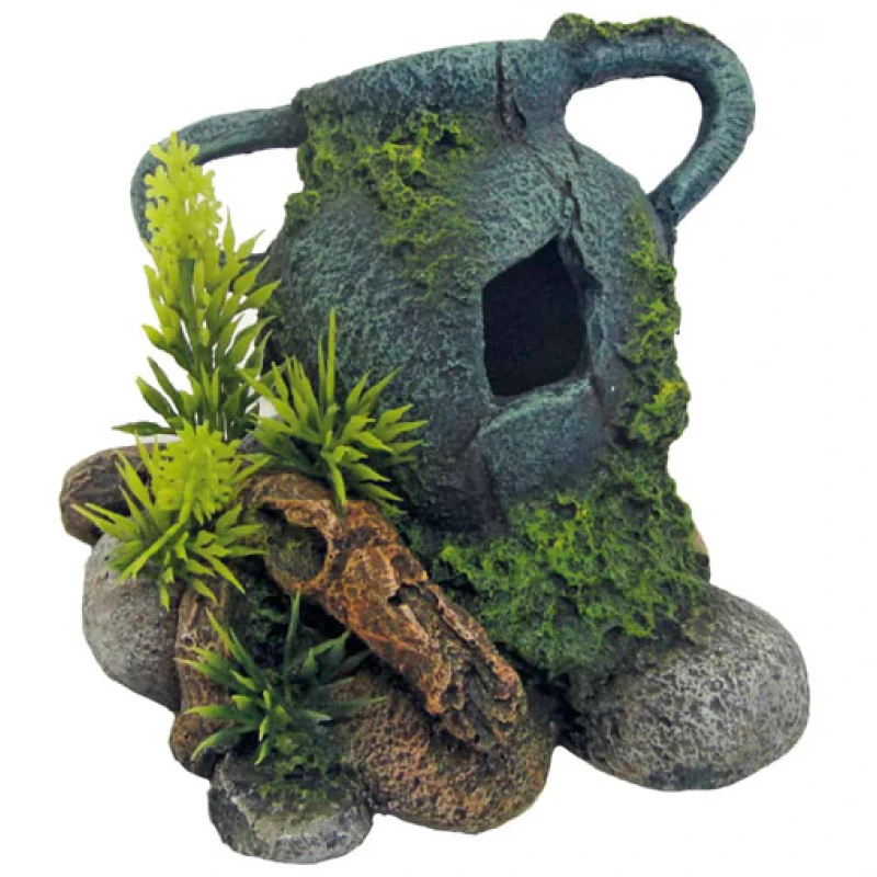 Διακοσμητικό Ενυδρείου Amtra Black Amphora With Bubbles Stone 13,5x12x12cm Ενυδρεία Διακοσμητικό Ενυδρείου Amtra Black Amphora With Bubbles Stone 13,5x12x12cm Ενυδρεία