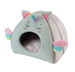 Σπιτάκι, Κρεβατάκι Σκύλου και Γάτας Croci Fluffy Unicorn 43x33x39cm