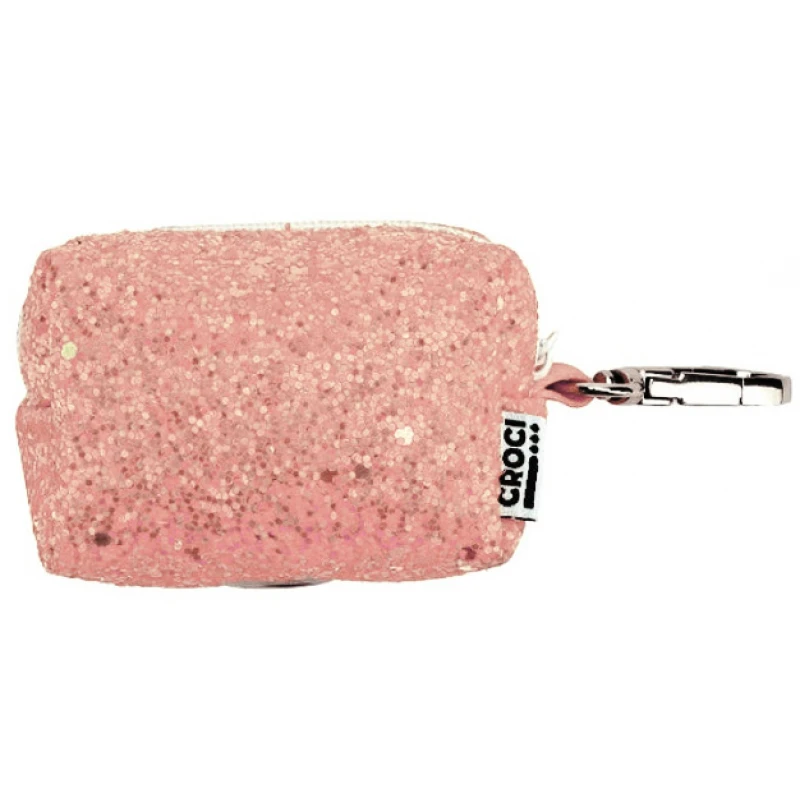 Θήκη για Σακουλάκια Croci Mini Bag Shiny Rosa 6x4cm Σκύλοι Θήκη για Σακουλάκια Croci Mini Bag Shiny Rosa 6x4cm Σκύλοι