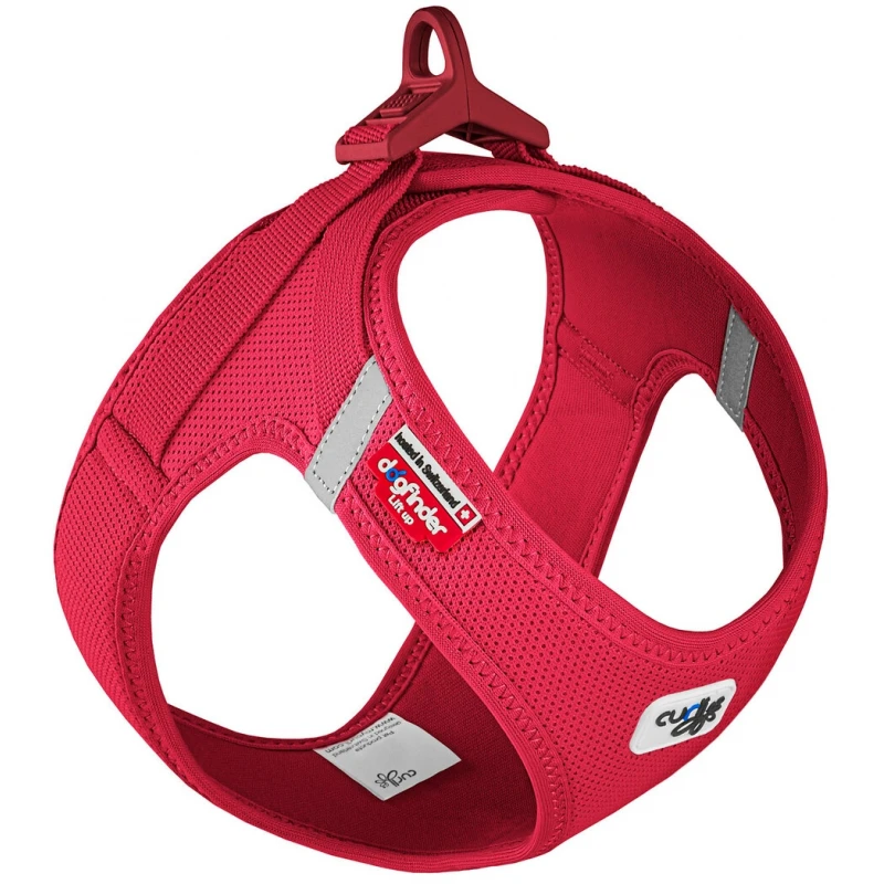 Σαμαράκι Curli Clasp Air-Mesh Red XSmall 34-38cm ΣΚΥΛΟΙ