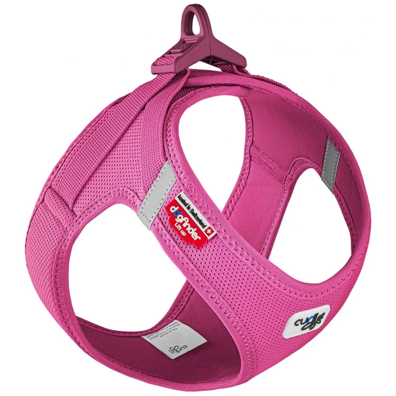 Σαμαράκι Curli Clasp Air-Mesh Fuchsia Small 38-43cm ΣΚΥΛΟΙ