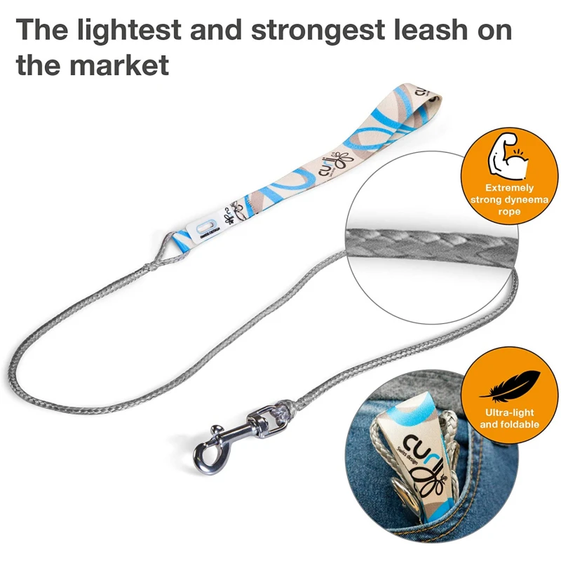 Οδηγός - Λουρί Curli Ultra Strong Pocket Leash Small 110cm  ΣΚΥΛΟΙ