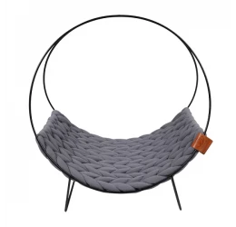 Κρεβατάκι Γάτας D&D Home Quincy 46x34x51cm Γκρι Κρεβατάκι Γάτας D&D Home Quincy 46x34x51cm Γκρι