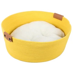 Κρεβατάκι, Καλαθάκι Γάτας D&D Home Tres 57x57x20cm Κίτρινο Κρεβατάκι, Καλαθάκι Γάτας D&D Home Tres 57x57x20cm Κίτρινο