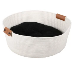 Κρεβατάκι, Καλαθάκι Γάτας D&D Home Tres 57x57x20cm Λευκό Κρεβατάκι, Καλαθάκι Γάτας D&D Home Tres 57x57x20cm Λευκό