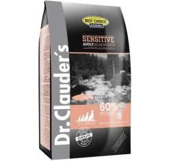 Dr. Clauder's Best Choice Adult Salmon & Rice 12,5kg + 2kg Δώρο