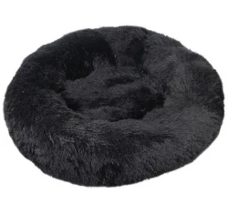Κρεβατάκι Σκύλου και Γάτας  Γούνινο Woolly Mat 80cm Μαύρο Κρεβατάκι Σκύλου και Γάτας  Γούνινο Woolly Mat 80cm Μαύρο