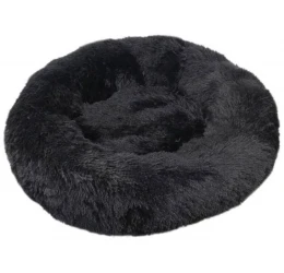 Κρεβατάκι Σκύλου και Γάτας  Γούνινο Woolly Mat 80cm Μαύρο Κρεβατάκι Σκύλου και Γάτας  Γούνινο Woolly Mat 80cm Μαύρο