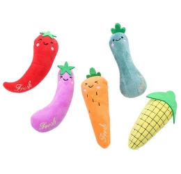 Παιχνίδι Γάτας Denik Pets Σετ Λούτρινα Λαχανικά 5τμχ Παιχνίδι Γάτας Denik Pets Σετ Λούτρινα Λαχανικά 5τμχ