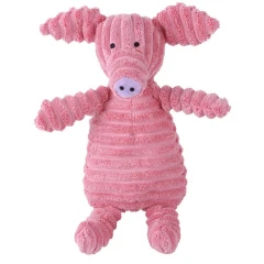 Παιχνίδι Σκύλου Με Ήχο Denik Pets Λούτρινο Γουρουνάκι 25cm