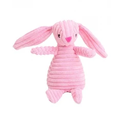 Παιχνίδι Σκύλου Με Ήχο Denik Pets Λούτρινο Κουνελάκι 25cm