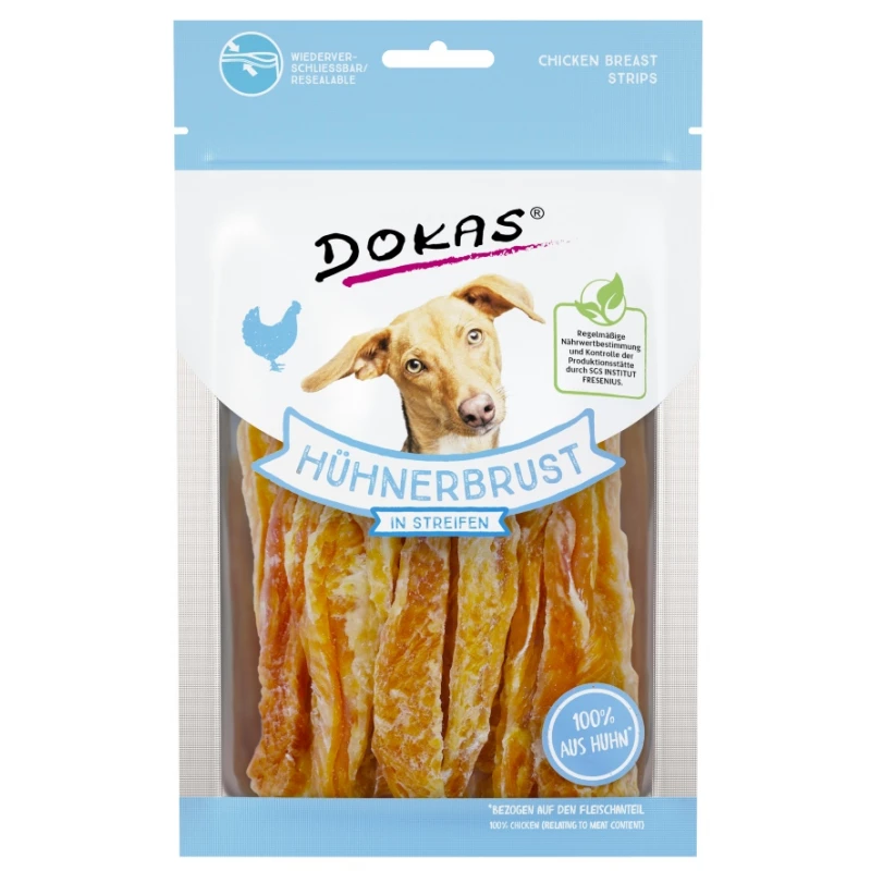 Λιχουδιές Dokas Chicken breast strips 70g ΛΙΧΟΥΔΙΕΣ & ΚΟΚΑΛΑ Λιχουδιές Dokas Chicken breast strips 70g ΛΙΧΟΥΔΙΕΣ & ΚΟΚΑΛΑ