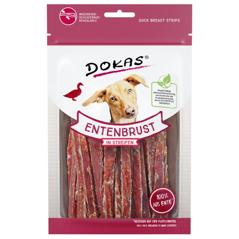 Λιχουδιές Dokas Duck breast strips 70g ΛΙΧΟΥΔΙΕΣ & ΚΟΚΑΛΑ