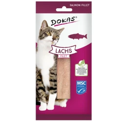 Λιχουδιές Γάτας Dokas Salmon Filet 22 gr