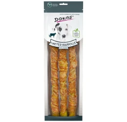 Λιχουδιές Dokas chewing stick with chicken 1m 315gr Λιχουδιές Dokas chewing stick with chicken 1m 315gr