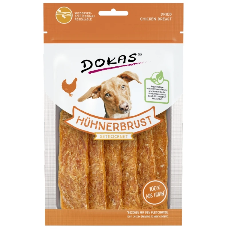 Λιχουδιές Dokas Dried chicken breast 70g ΛΙΧΟΥΔΙΕΣ & ΚΟΚΑΛΑ