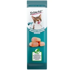 Λιχουδιές για Γάτες Dokas Chicken Roll With Beef 10gr Λιχουδιές για Γάτες Dokas Chicken Roll With Beef 10gr