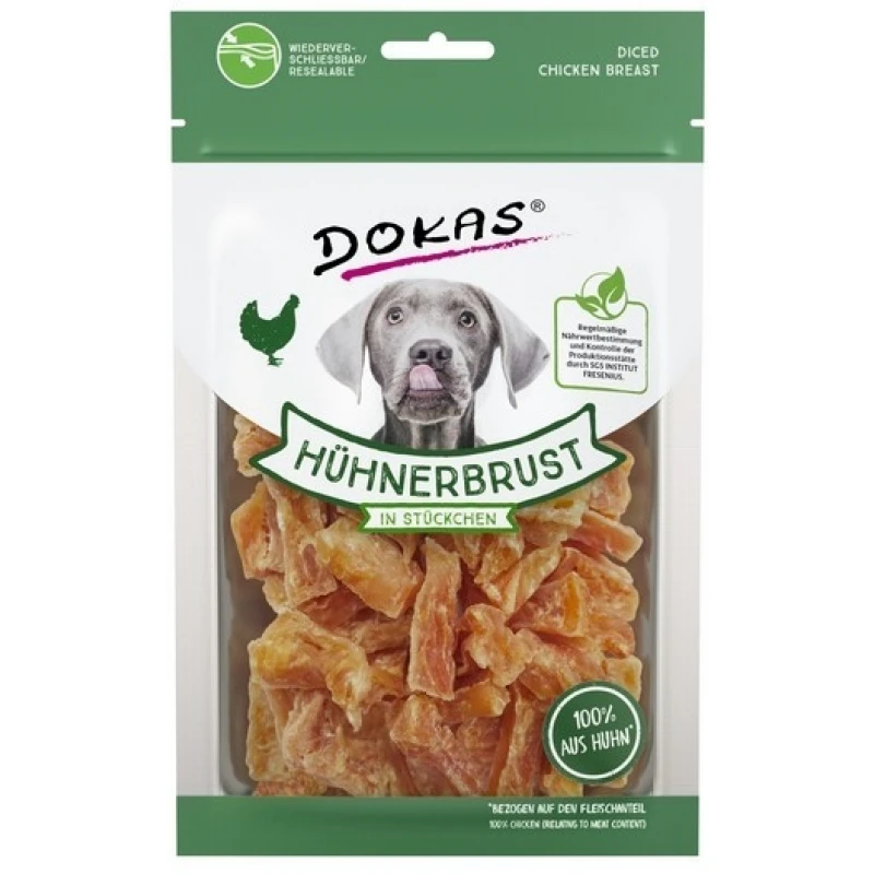 Λιχουδιές Dokas Diced chicken breast 70g ΛΙΧΟΥΔΙΕΣ & ΚΟΚΑΛΑ