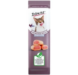 Λιχουδιές για Γάτες Dokas Chicken Roll With Tuna 10gr Λιχουδιές για Γάτες Dokas Chicken Roll With Tuna 10gr