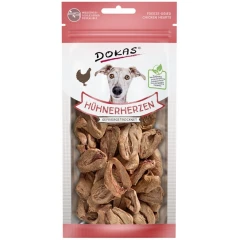 Λιχουδιές Dokas Freeze dried chicken hearts 22gr Λιχουδιές Dokas Freeze dried chicken hearts 22gr