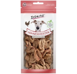 Λιχουδιές Dokas Freeze dried chicken hearts 22gr Λιχουδιές Dokas Freeze dried chicken hearts 22gr