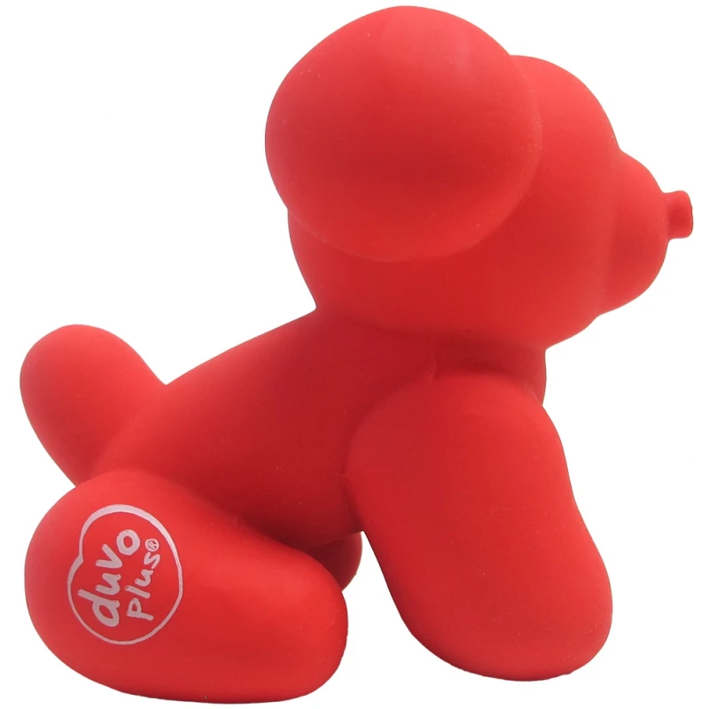 Παιχνίδι Σκύλου Duvo Latex balloon pug Red 10x6x9cm ΣΚΥΛΟΙ