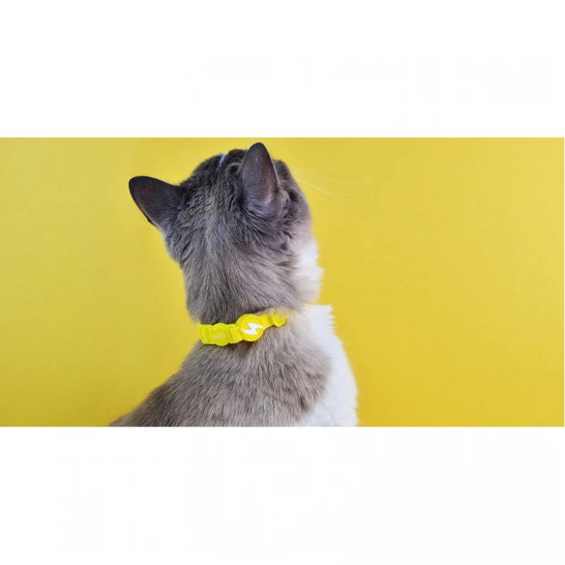 Dashi Περιλαίμιο Γάτας Colorflex 1x20–32cm Κίτρινο Γάτες