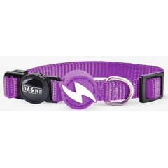 Dashi Περιλαίμιο Γάτας Solid Purple 1x20–32cm Μωβ