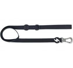Λουρί, Οδηγός Σκύλου Dashi Colorflex Black Leash Large 2,5x120cm
