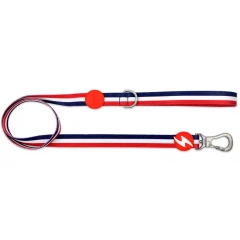 Λουρί, Οδηγός Σκύλου Dashi Red & Blue Large 2,5x120cm Λουρί, Οδηγός Σκύλου Dashi Red & Blue Large 2,5x120cm