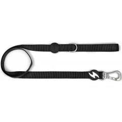 Λουρί, Οδηγός Σκύλου Dashi Solid Black Leash Large 2,5x120cm Λουρί, Οδηγός Σκύλου Dashi Solid Black Leash Large 2,5x120cm