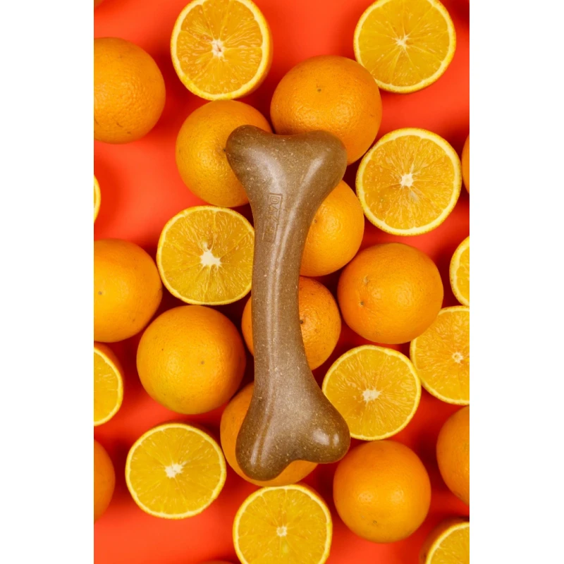 Παιχνίδι Σκύλου Dashi Taste & Fun Orange Fruity Bone Medium 5x15cm ΣΚΥΛΟΙ