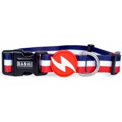 Περιλαίμιο Σκύλου Dashi Red & Blue Small 1,5x28-42cm Περιλαίμιο Σκύλου Dashi Red & Blue Small 1,5x28-42cm