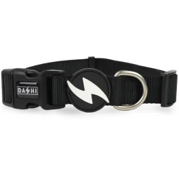 Περιλαίμιο Σκύλου Dashi Solid Black Collar Small 1,5x28-42cm Περιλαίμιο Σκύλου Dashi Solid Black Collar Small 1,5x28-42cm