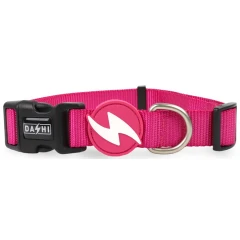 Περιλαίμιο Σκύλου Dashi Solid Pink Collar Large 2,5x46-72cm Περιλαίμιο Σκύλου Dashi Solid Pink Collar Large 2,5x46-72cm