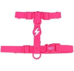 Σαμαράκι Σκύλου Dashi Colorflex Pink Back Harness Small 1,5x32-53cm