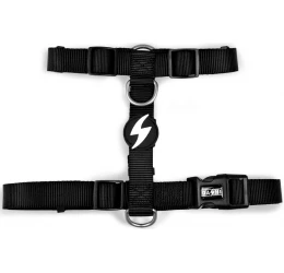 Σαμαράκι Σκύλου Dashi Solid Black Back Harness Large 2,5x62-107cm Σαμαράκι Σκύλου Dashi Solid Black Back Harness Large 2,5x62-107cm