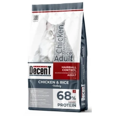 Ξηρά Τροφή Γάτας Decent Adult Hairball Control Chicken & Rice 15kg Ξηρά Τροφή Γάτας Decent Adult Hairball Control Chicken & Rice 15kg