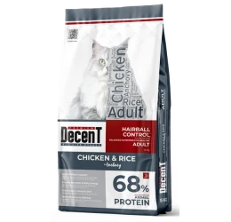 Ξηρά Τροφή Γάτας Decent Adult Hairball Control Chicken & Rice 15kg Ξηρά Τροφή Γάτας Decent Adult Hairball Control Chicken & Rice 15kg