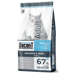 Ξηρά Τροφή Γάτας Decent Adult Sensitive Skin Salmon & Rice 15kg Ξηρά Τροφή Γάτας Decent Adult Sensitive Skin Salmon & Rice 15kg