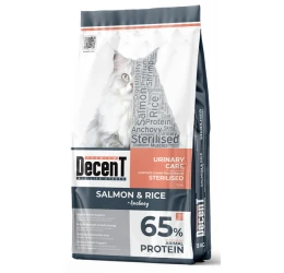 Ξηρά Τροφή Γάτας Decent Sterilized Urinary Care Salmon & Rice 15kg Ξηρά Τροφή Γάτας Decent Sterilized Urinary Care Salmon & Rice 15kg