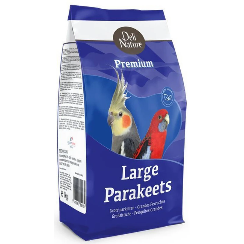 Deli Nature Premium Τροφή για Μεσαίους Παπαγάλους 1kg Πουλιά Deli Nature Premium Τροφή για Μεσαίους Παπαγάλους 1kg Πουλιά
