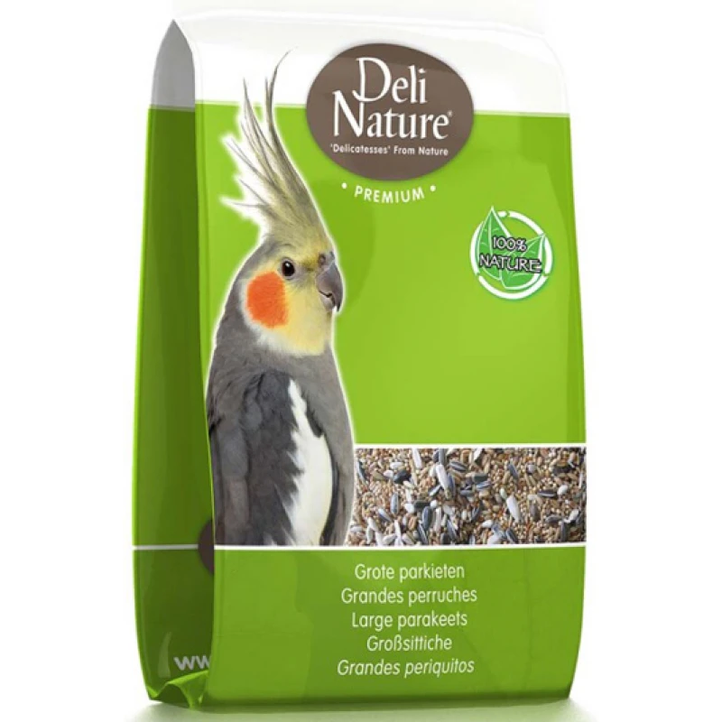 Deli Nature Premium Τροφή για Μεσαίους Παπαγάλους 1kg Πουλιά Deli Nature Premium Τροφή για Μεσαίους Παπαγάλους 1kg Πουλιά
