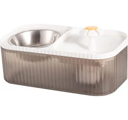 Αυτόματη Ποτίστρα Σιντριβάνι και Μπολ Φαγητού για σκύλους και γάτες 3lt Λευκό Αυτόματη Ποτίστρα Σιντριβάνι και Μπολ Φαγητού για σκύλους και γάτες 3lt Λευκό