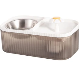 Αυτόματη Ποτίστρα Σιντριβάνι και Μπολ Φαγητού για σκύλους και γάτες 3lt Λευκό Αυτόματη Ποτίστρα Σιντριβάνι και Μπολ Φαγητού για σκύλους και γάτες 3lt Λευκό