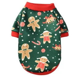 Χριστουγεννιάτικο Φούτερ Σκύλου Denik Cookies Medium 30cm Πράσινο Χριστουγεννιάτικο Φούτερ Σκύλου Denik Cookies Medium 30cm Πράσινο