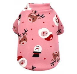 Χριστουγεννιάτικο Φούτερ Σκύλου Denik XMAS Small 25cm Ροζ Χριστουγεννιάτικο Φούτερ Σκύλου Denik XMAS Small 25cm Ροζ