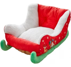 Χριστουγεννιάτικο Κρεβατάκι Σκύλου και Γάτας Denik Έλκυθρο 63x45x33cm Κόκκινο Χριστουγεννιάτικο Κρεβατάκι Σκύλου και Γάτας Denik Έλκυθρο 63x45x33cm Κόκκινο